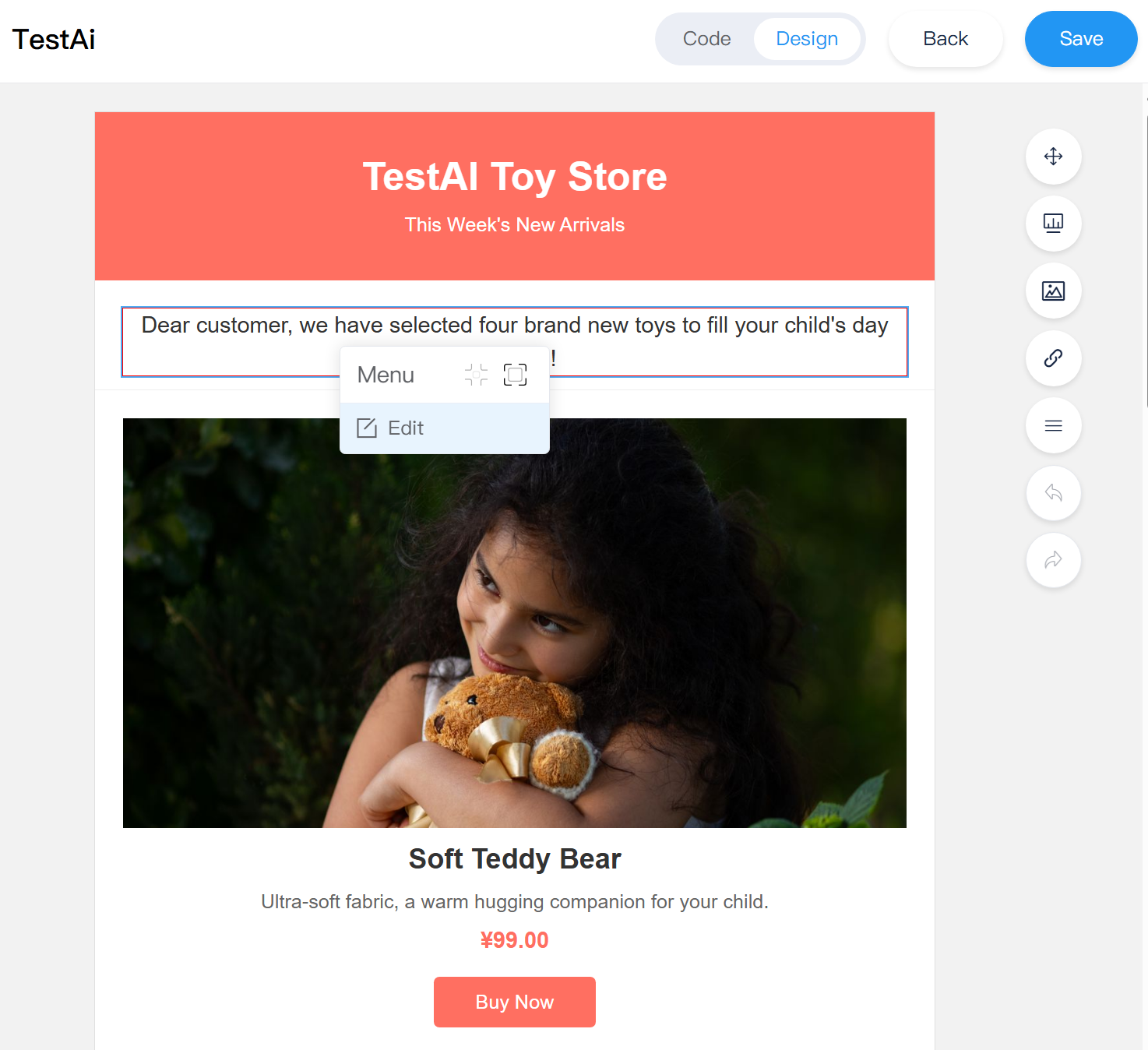 WYSIWYG editor to edit any HTML email