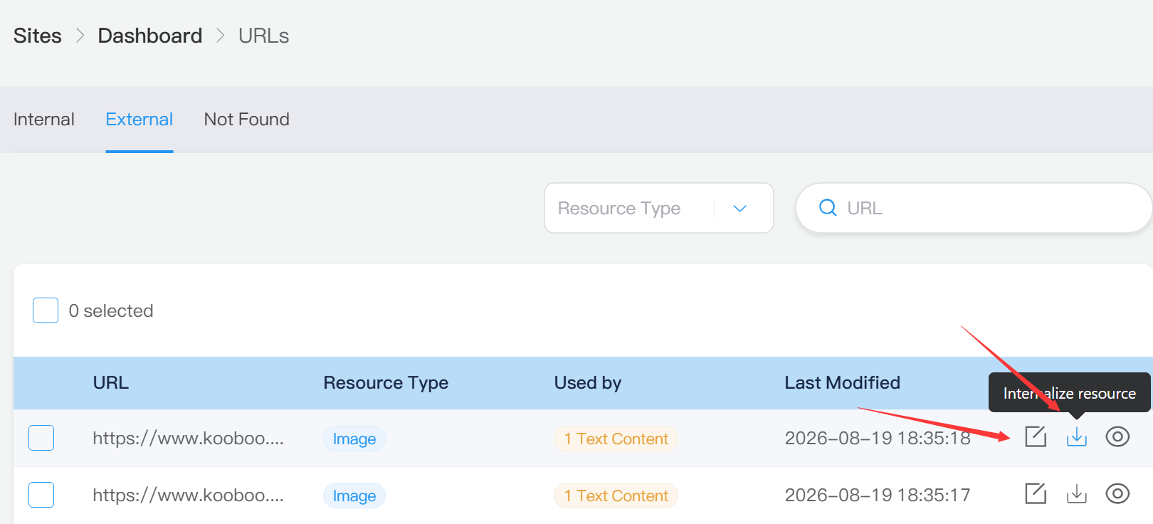 Kooboo localize external resource